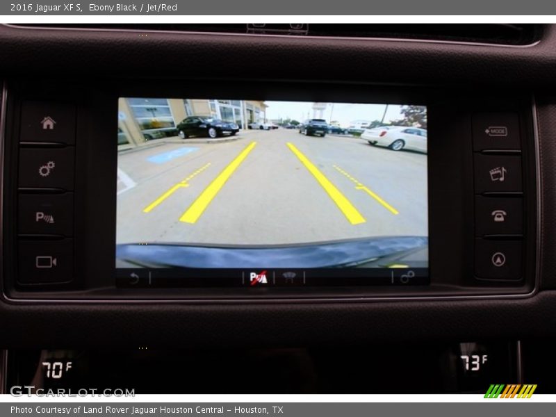Ebony Black / Jet/Red 2016 Jaguar XF S