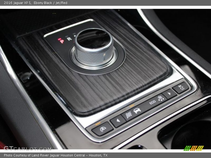 Ebony Black / Jet/Red 2016 Jaguar XF S