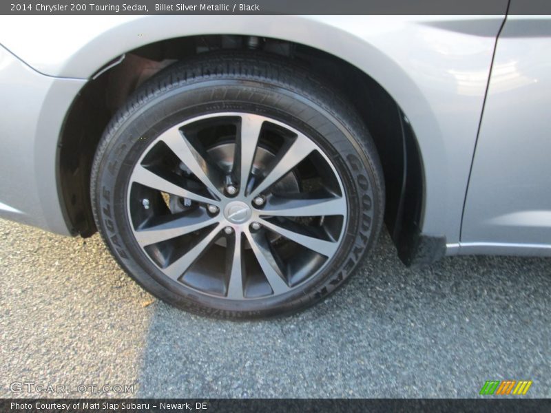 Billet Silver Metallic / Black 2014 Chrysler 200 Touring Sedan