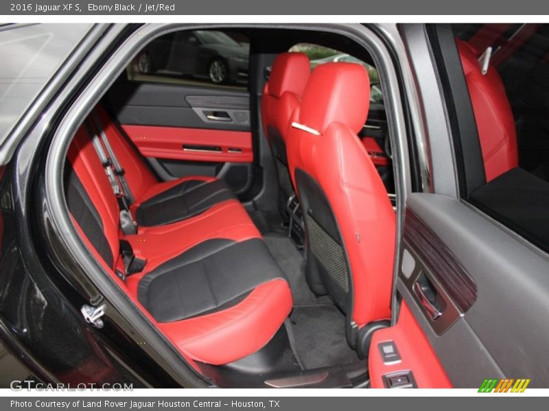 Rear Seat of 2016 XF S