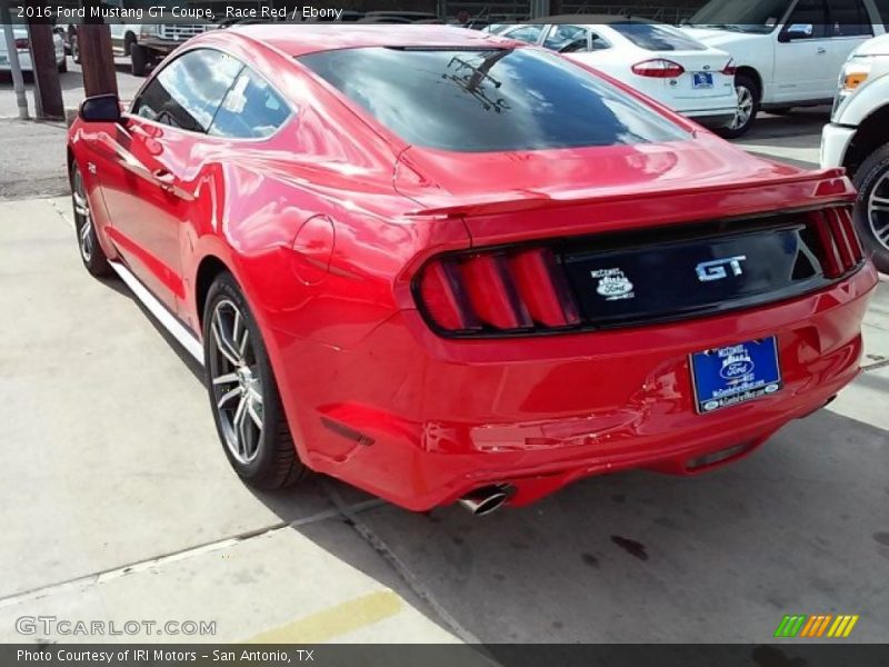 Race Red / Ebony 2016 Ford Mustang GT Coupe