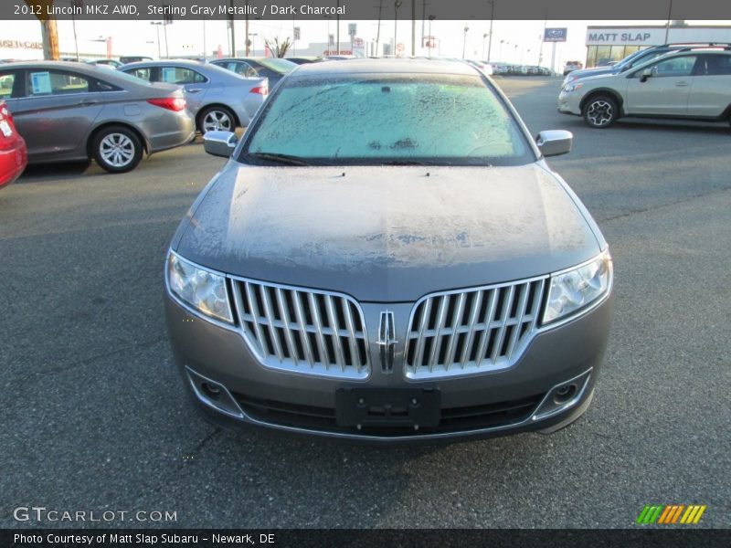Sterling Gray Metallic / Dark Charcoal 2012 Lincoln MKZ AWD
