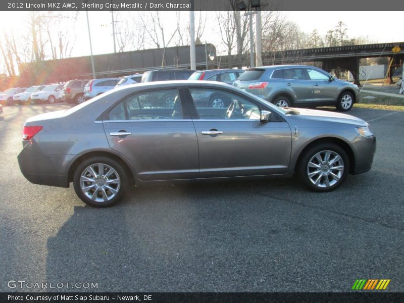 Sterling Gray Metallic / Dark Charcoal 2012 Lincoln MKZ AWD