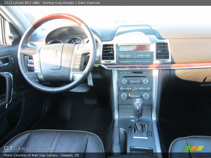 Sterling Gray Metallic / Dark Charcoal 2012 Lincoln MKZ AWD
