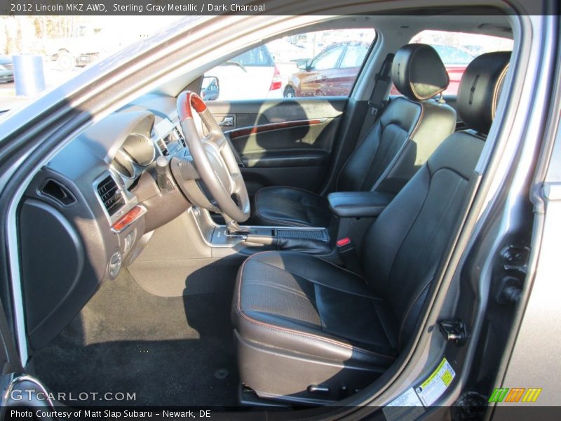 Sterling Gray Metallic / Dark Charcoal 2012 Lincoln MKZ AWD