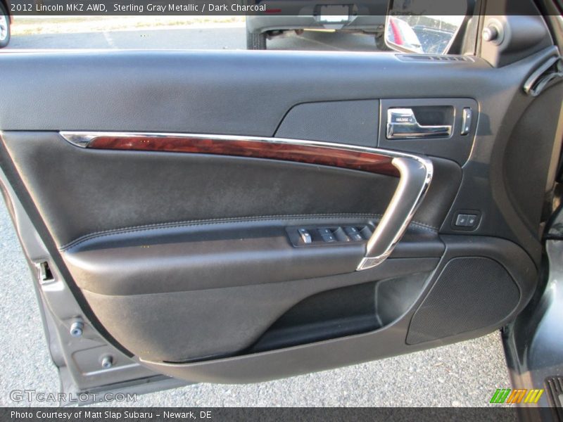 Sterling Gray Metallic / Dark Charcoal 2012 Lincoln MKZ AWD