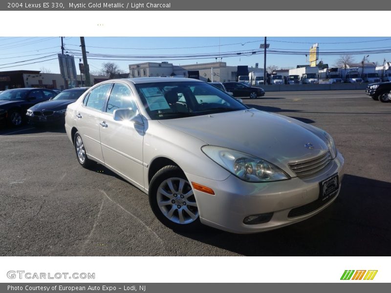 Mystic Gold Metallic / Light Charcoal 2004 Lexus ES 330