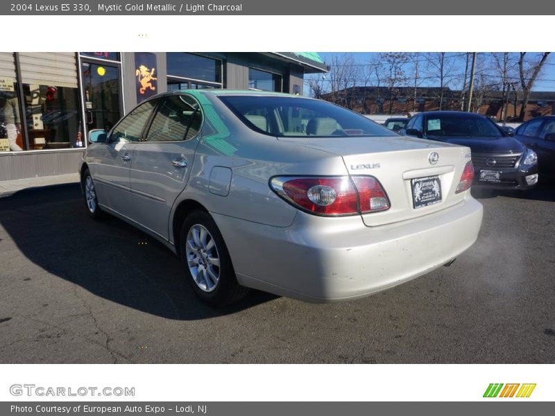 Mystic Gold Metallic / Light Charcoal 2004 Lexus ES 330