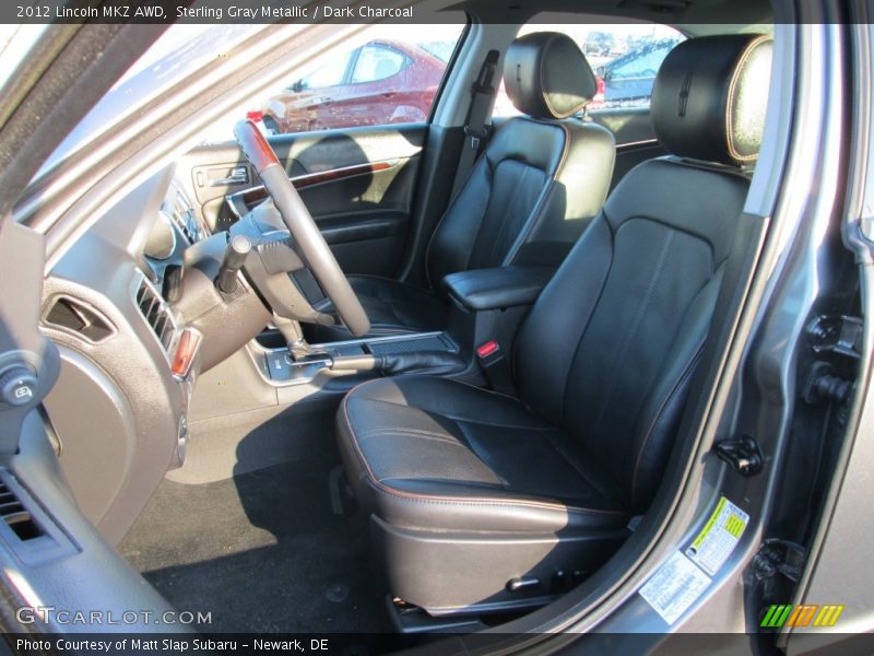 Sterling Gray Metallic / Dark Charcoal 2012 Lincoln MKZ AWD