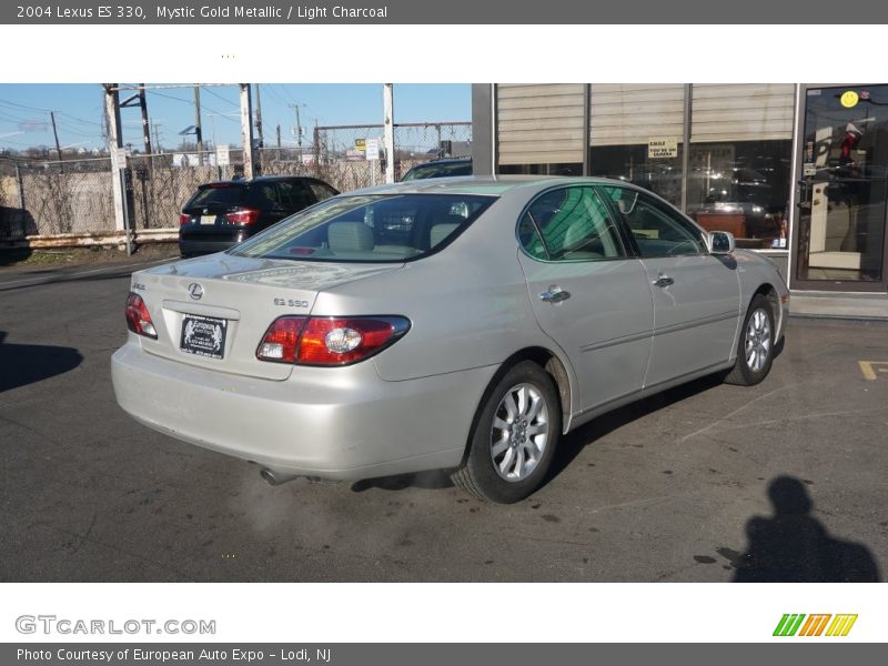 Mystic Gold Metallic / Light Charcoal 2004 Lexus ES 330