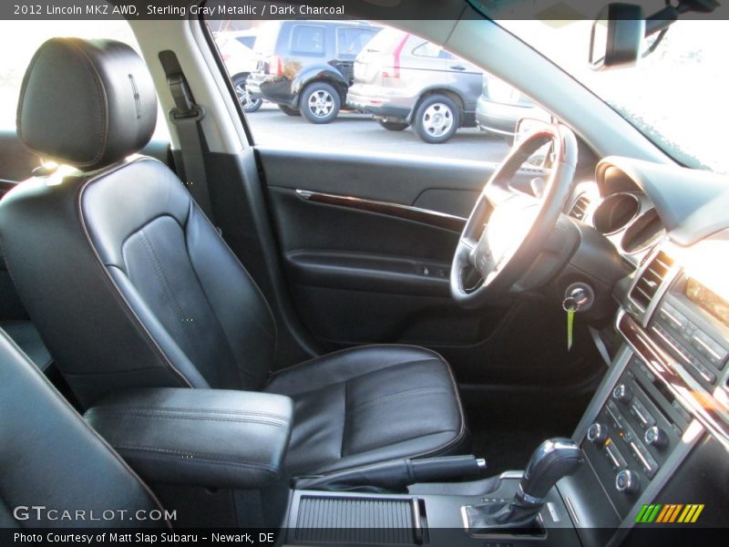 Sterling Gray Metallic / Dark Charcoal 2012 Lincoln MKZ AWD