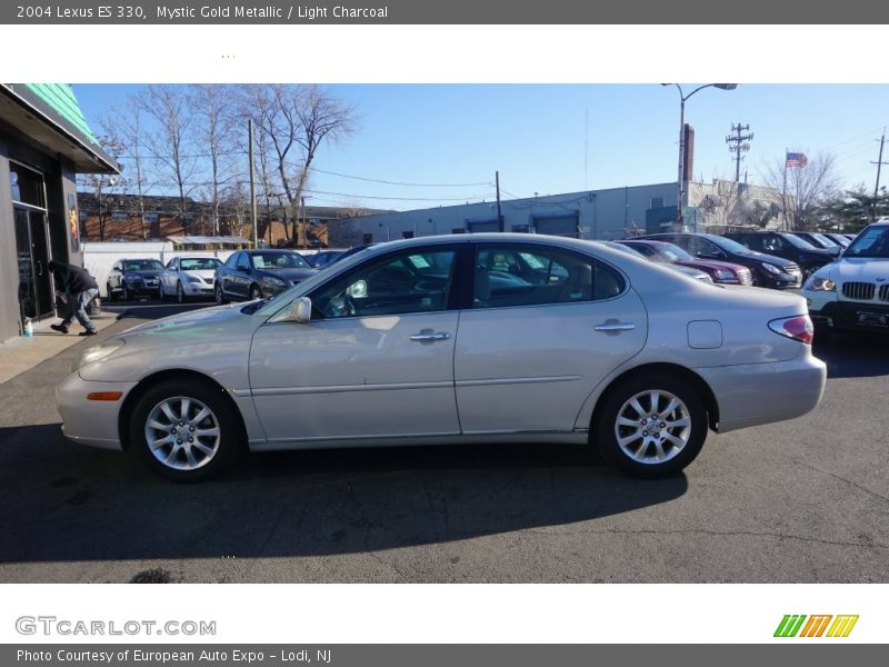 Mystic Gold Metallic / Light Charcoal 2004 Lexus ES 330