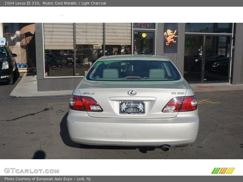 Mystic Gold Metallic / Light Charcoal 2004 Lexus ES 330
