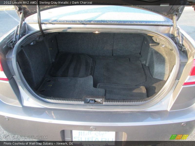 Sterling Gray Metallic / Dark Charcoal 2012 Lincoln MKZ AWD