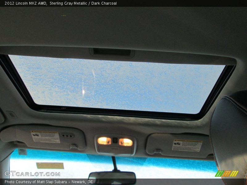 Sterling Gray Metallic / Dark Charcoal 2012 Lincoln MKZ AWD