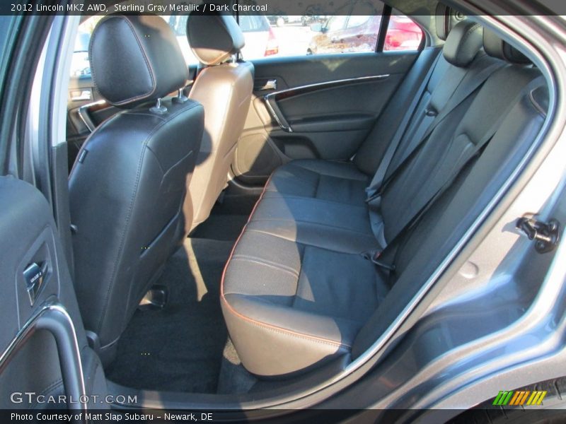 Sterling Gray Metallic / Dark Charcoal 2012 Lincoln MKZ AWD