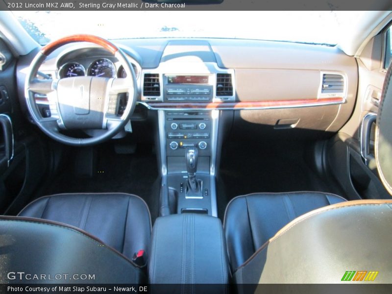 Sterling Gray Metallic / Dark Charcoal 2012 Lincoln MKZ AWD