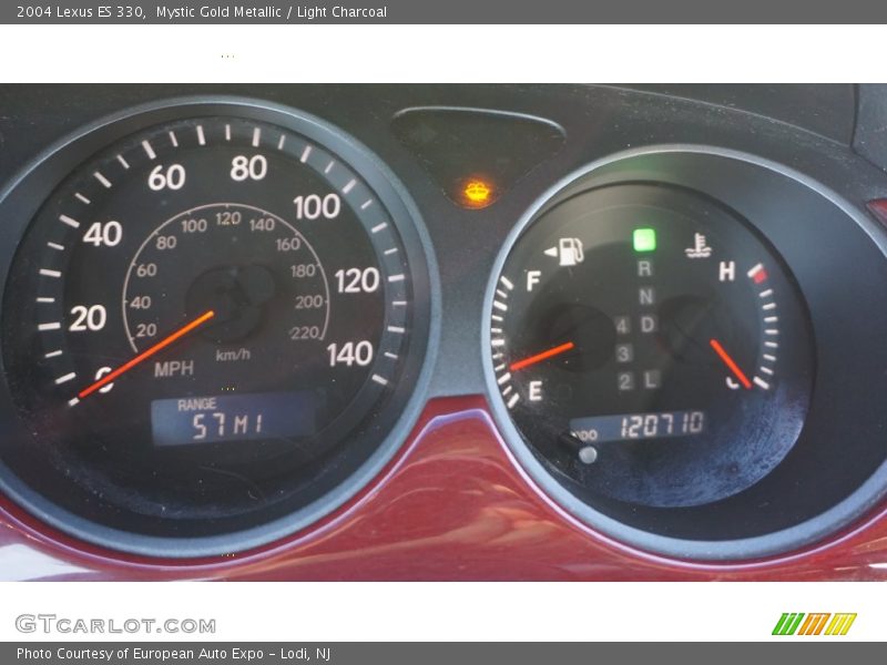 Mystic Gold Metallic / Light Charcoal 2004 Lexus ES 330