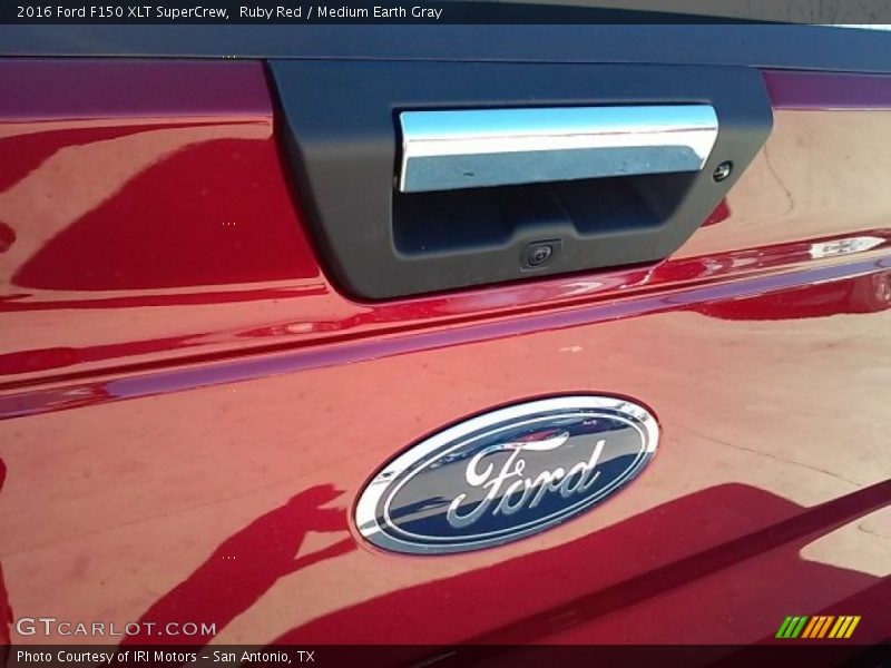 Ruby Red / Medium Earth Gray 2016 Ford F150 XLT SuperCrew