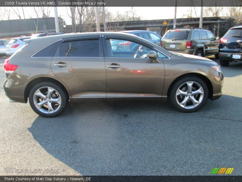 Golden Umber Mica / Ivory 2009 Toyota Venza V6 AWD