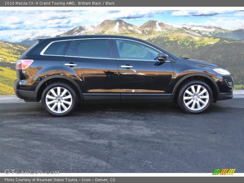 Brilliant Black / Black 2010 Mazda CX-9 Grand Touring AWD