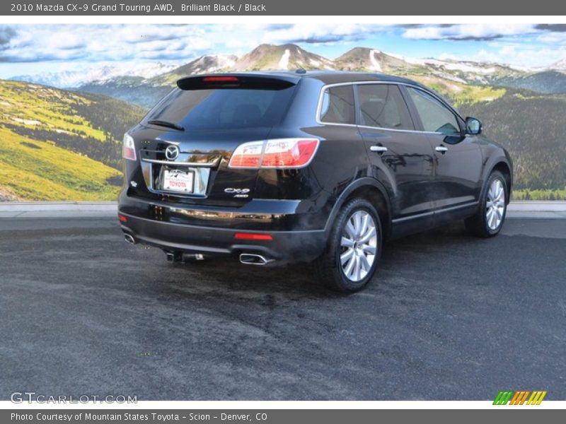 Brilliant Black / Black 2010 Mazda CX-9 Grand Touring AWD