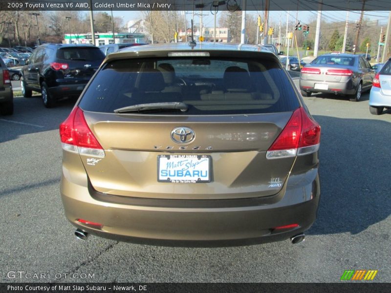 Golden Umber Mica / Ivory 2009 Toyota Venza V6 AWD