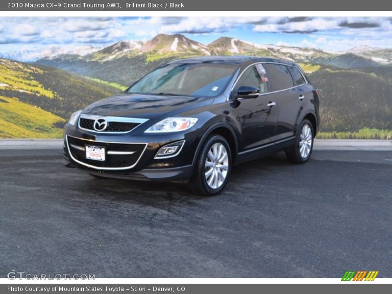 Brilliant Black / Black 2010 Mazda CX-9 Grand Touring AWD