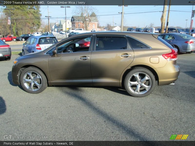 Golden Umber Mica / Ivory 2009 Toyota Venza V6 AWD