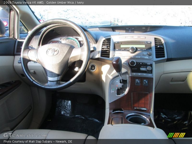 Golden Umber Mica / Ivory 2009 Toyota Venza V6 AWD