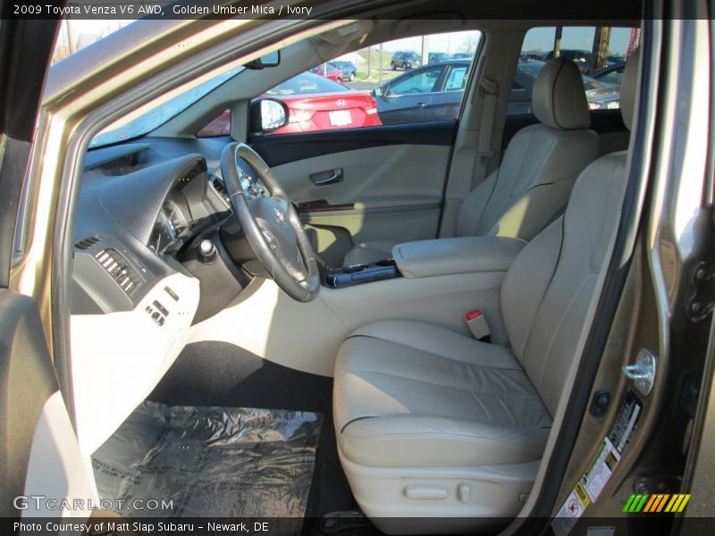 Golden Umber Mica / Ivory 2009 Toyota Venza V6 AWD
