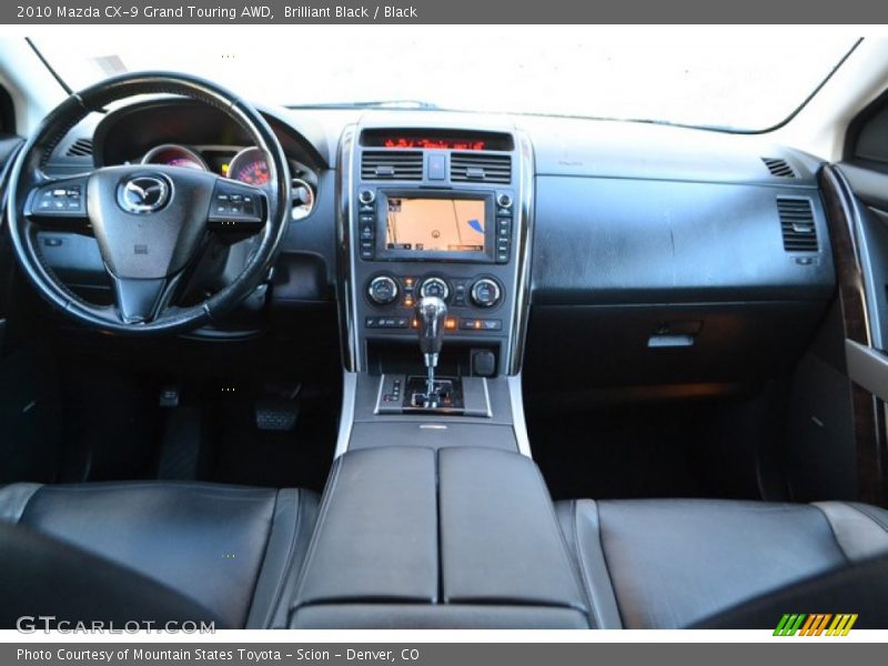 Brilliant Black / Black 2010 Mazda CX-9 Grand Touring AWD