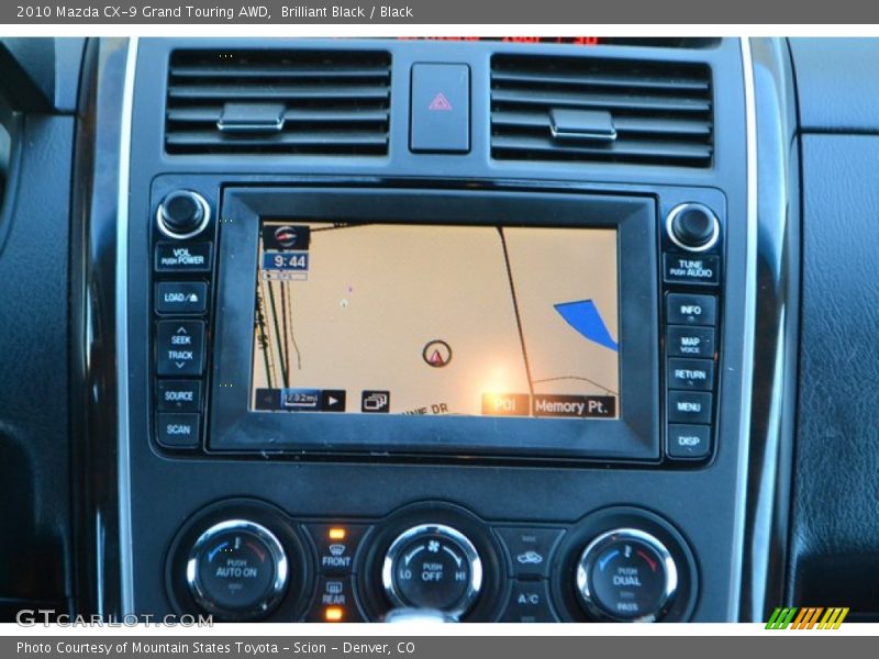 Brilliant Black / Black 2010 Mazda CX-9 Grand Touring AWD
