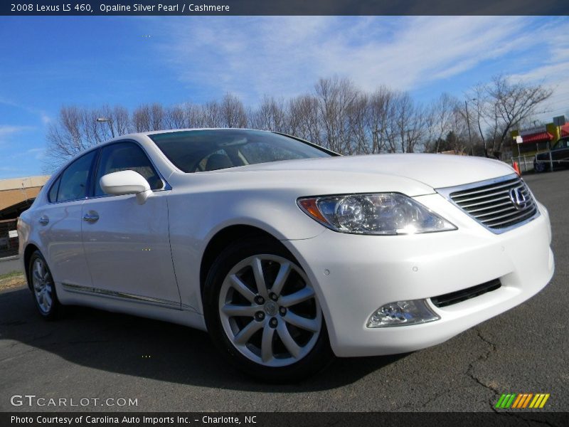 Opaline Silver Pearl / Cashmere 2008 Lexus LS 460