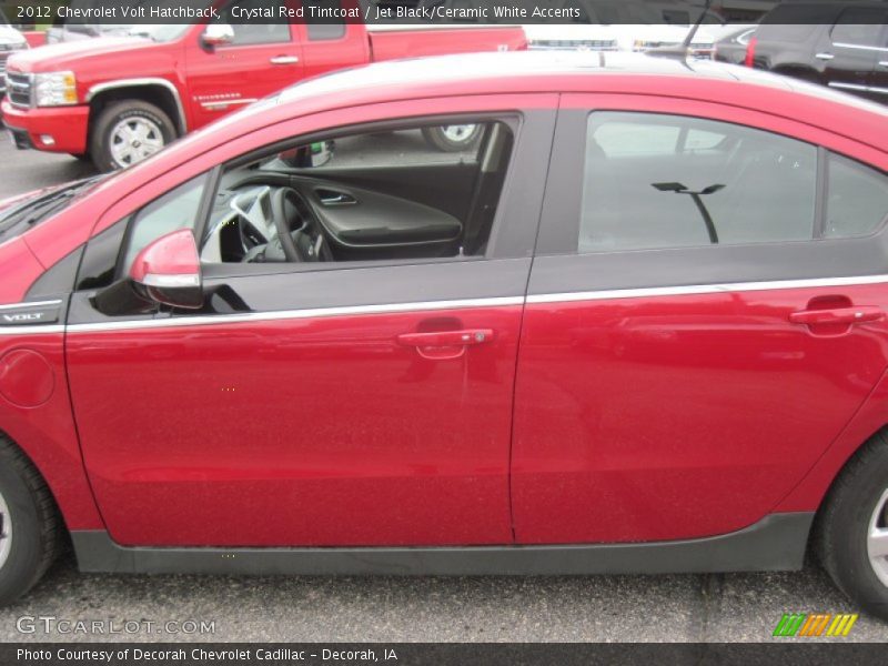 Crystal Red Tintcoat / Jet Black/Ceramic White Accents 2012 Chevrolet Volt Hatchback