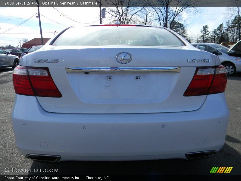 Opaline Silver Pearl / Cashmere 2008 Lexus LS 460