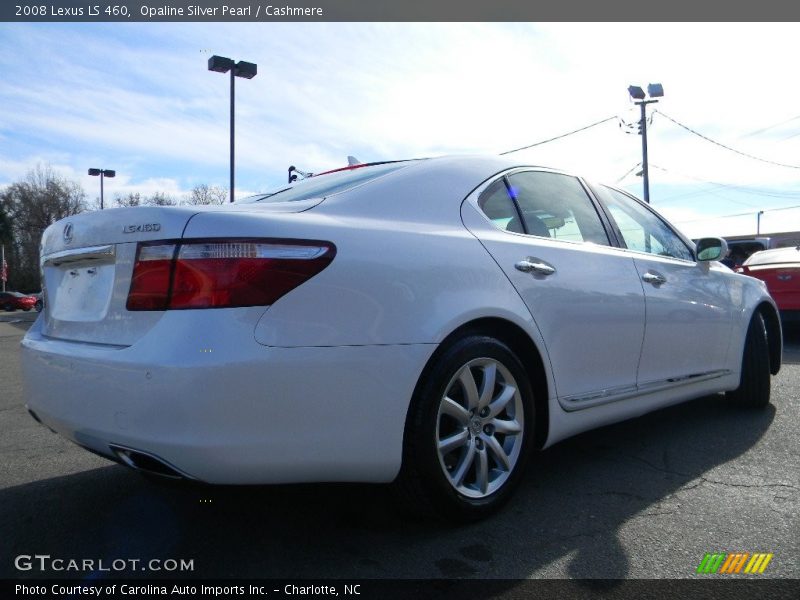 Opaline Silver Pearl / Cashmere 2008 Lexus LS 460
