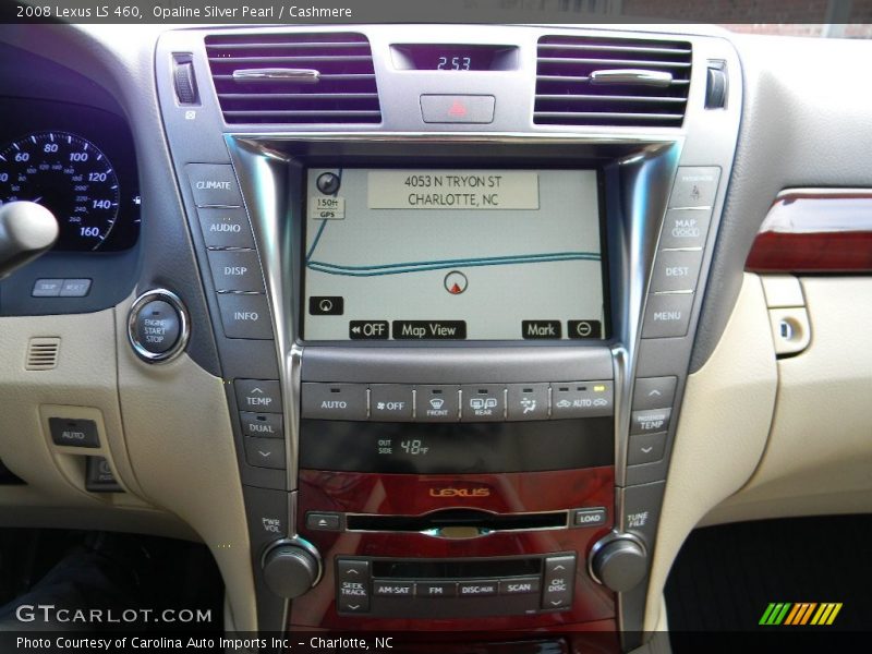 Opaline Silver Pearl / Cashmere 2008 Lexus LS 460