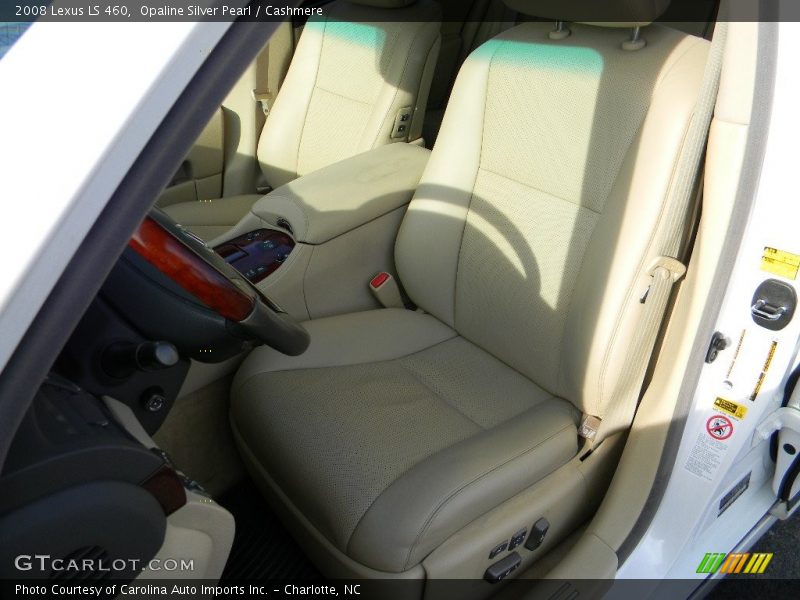Opaline Silver Pearl / Cashmere 2008 Lexus LS 460