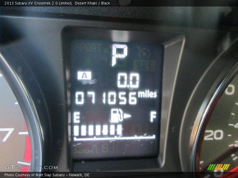 Desert Khaki / Black 2013 Subaru XV Crosstrek 2.0 Limited
