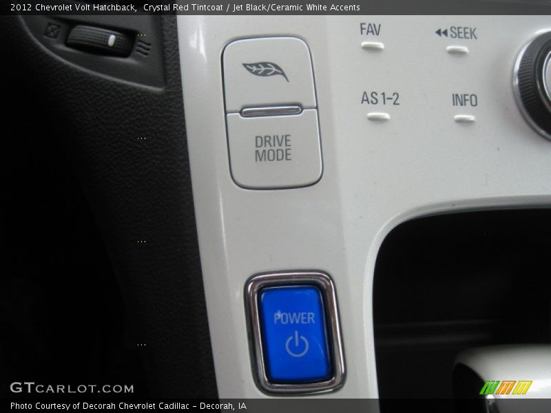 Crystal Red Tintcoat / Jet Black/Ceramic White Accents 2012 Chevrolet Volt Hatchback