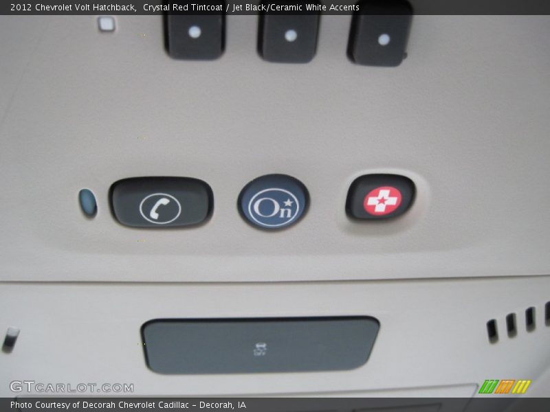 Crystal Red Tintcoat / Jet Black/Ceramic White Accents 2012 Chevrolet Volt Hatchback