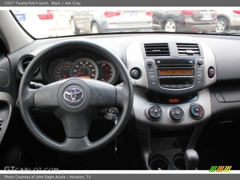 Black / Ash Gray 2007 Toyota RAV4 Sport