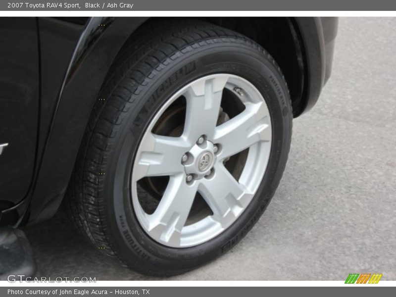 Black / Ash Gray 2007 Toyota RAV4 Sport