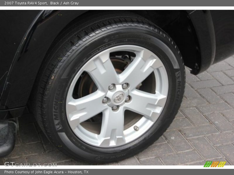 Black / Ash Gray 2007 Toyota RAV4 Sport