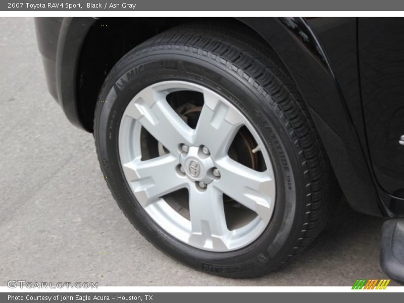 Black / Ash Gray 2007 Toyota RAV4 Sport