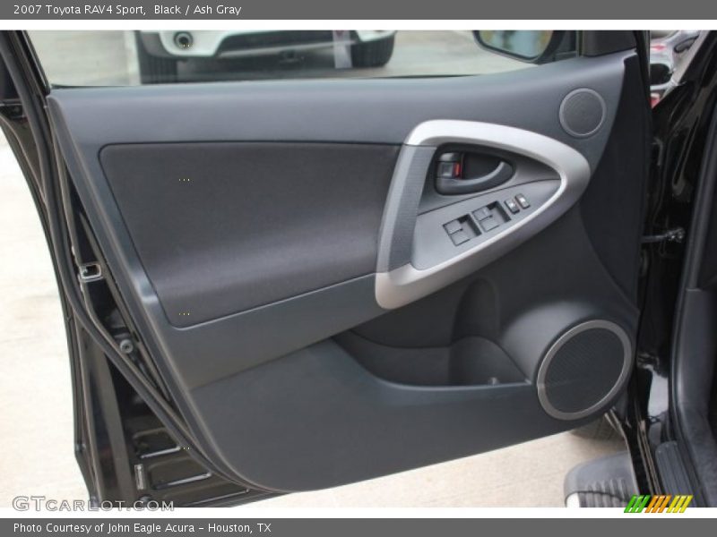 Black / Ash Gray 2007 Toyota RAV4 Sport