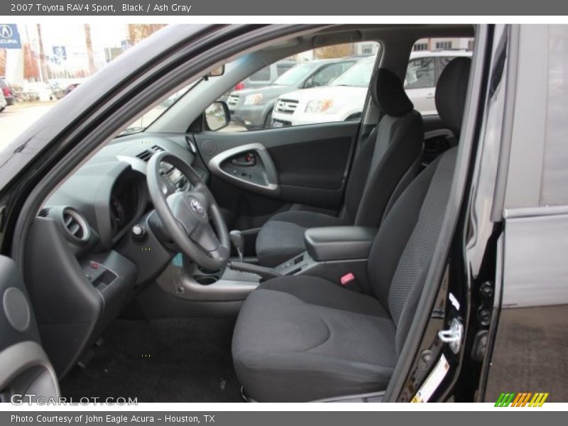 Black / Ash Gray 2007 Toyota RAV4 Sport