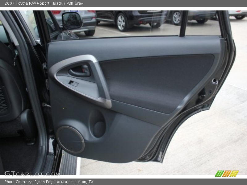 Black / Ash Gray 2007 Toyota RAV4 Sport