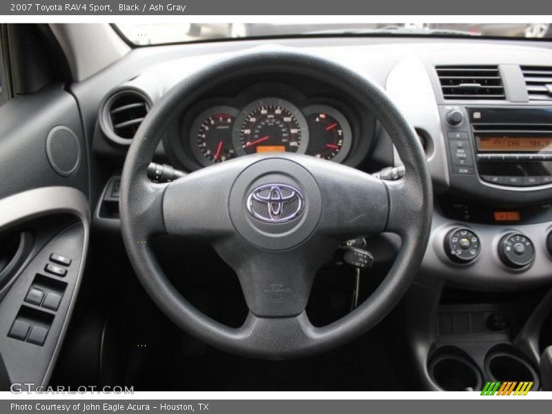 Black / Ash Gray 2007 Toyota RAV4 Sport